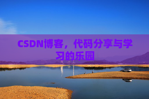 CSDN博客,代码分享与学习的乐园
